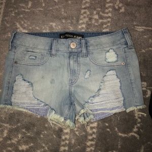 Express Denim Shorts